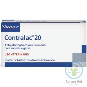 CONTRALAC 20 16 comprimidos Supresor de Lactancia