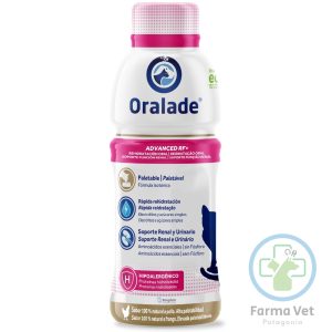 ORALADE ADVANCED RF+ GATO SABOR POLLO 330 ML Solución oral