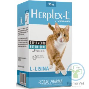 HERPLEX-L ORAL 30 ML Suplemento para Herpes Virus Felino