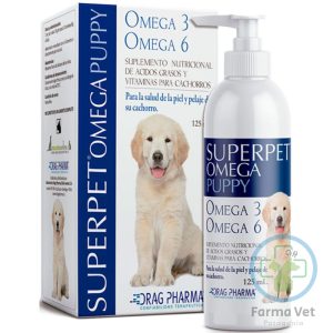 SUPERPET OMEGA PUPPY 125 ML Suplemento para Piel y Pelaje
