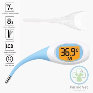 TERMÓMETRO RÁPIDO 8 SEGUNDOS  Uso Veterinario y Humano