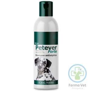 PETEVER SHAMPOO FORTE 150 ML Shampoo Antiséptico para Perros