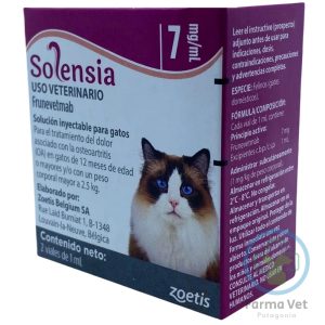 SOLENSIA 2 VIAL/1 ML Contral el Dolor Articular en Gatos