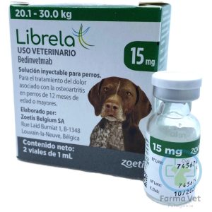 LIBRELA 15 MG  20.1 A 30 KG Contra Artrosis en Perros