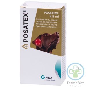 POSATEX 8.8 ML Gotas Óticas para Otitis Canina