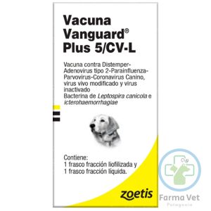 VANGUARD PLUS 5 CVL OCTUPLE 1 DOSIS Vacuna canina múltiple
