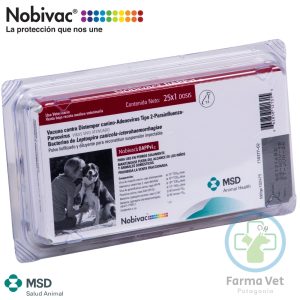 NOBIVAC SEXTUPLE 25 DOSIS Vacuna Séxtuple para Perros