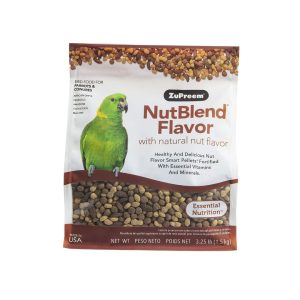 Zupreem NutBlend® Flavor Large Birds Alimento Sabor Natural a Nueces Para Cotorros, Loros, Guacamayas y Cacatúas 1.5  Kg