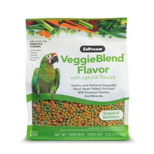 Zupreem VeggieBlend® Flavor Parrots And Conures Alimento Sabores Vegetales Para Guacamayas Y Cacatúas 1.5 Kg
